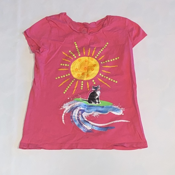 LOT OF 7 GIRLS TOPS TEES TANK MEDIUM M (7-8) - Picture 7 of 8